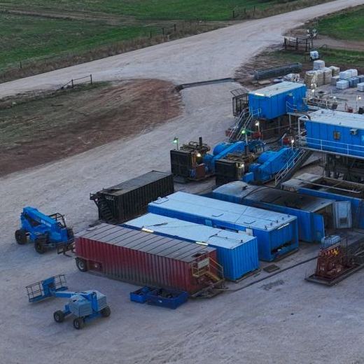 Pad equipment at The Peach 1-16H